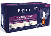 Купить фитосолба фитоциан (phytosolba phytocyane) сыворотка для женшин против выпадения волос, ампулы 5мл 12 шт в Ваде
