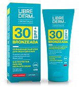 Купить librederm bronzeada (либридерм) крем солнцезащитный для лица и зоны декольте, 50мл spf30 в Ваде