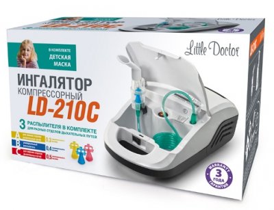 Купить ингалятор компрессорный little doctor (литл доктор) ld-210c в Ваде