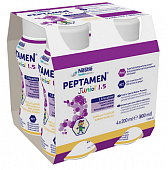 Купить peptamen (пептамен) junior 1.5 смесь с ароматом ванили, 200 мл 4шт в Ваде