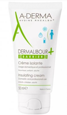 Купить a-derma dermalibour+ cica barrier (а-дерма) крем для лица и тела защитный 50мл в Ваде