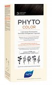 Купить фитосолба фитоколор (phytosolba phyto color) краска для волос оттенок 3 темный шатен в Ваде